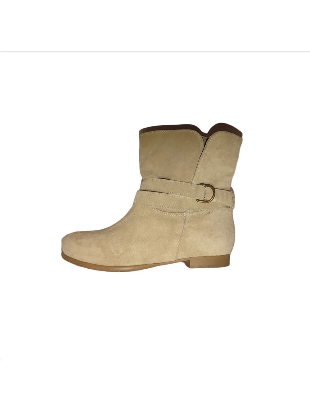 Garnet Hill Allesandra Suede Boots Size 7.5
